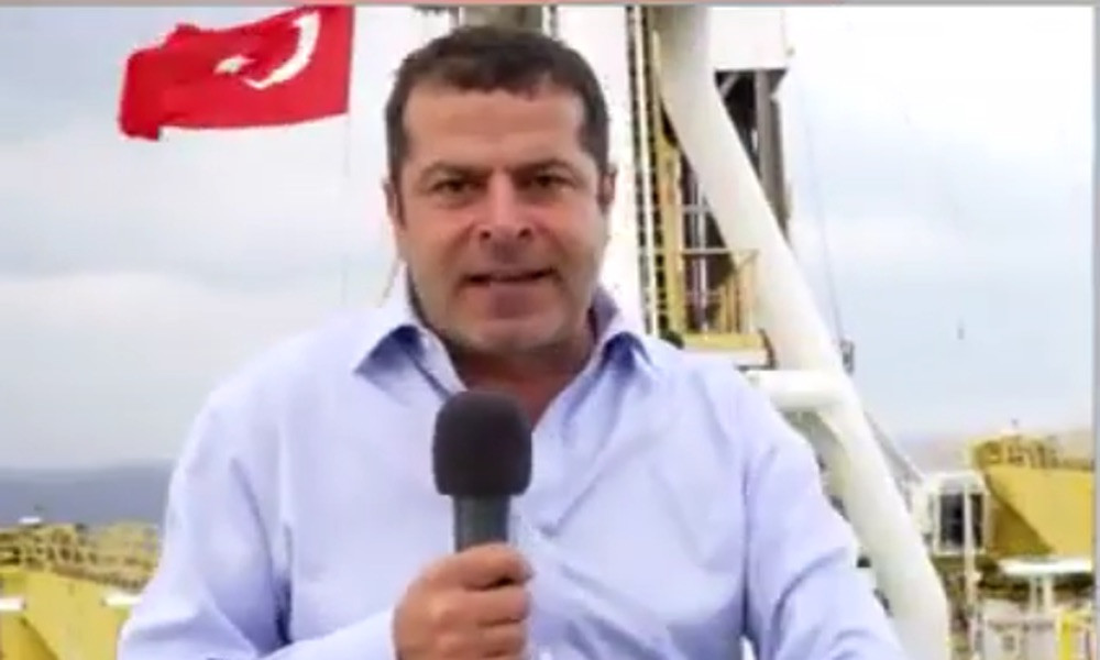 Το CNN Turk κάνει ρεπορτάζ πάνω στο γεωτρύπανο Φατίχ στην Κυπριακή ΑΟΖ [Βίντεο]