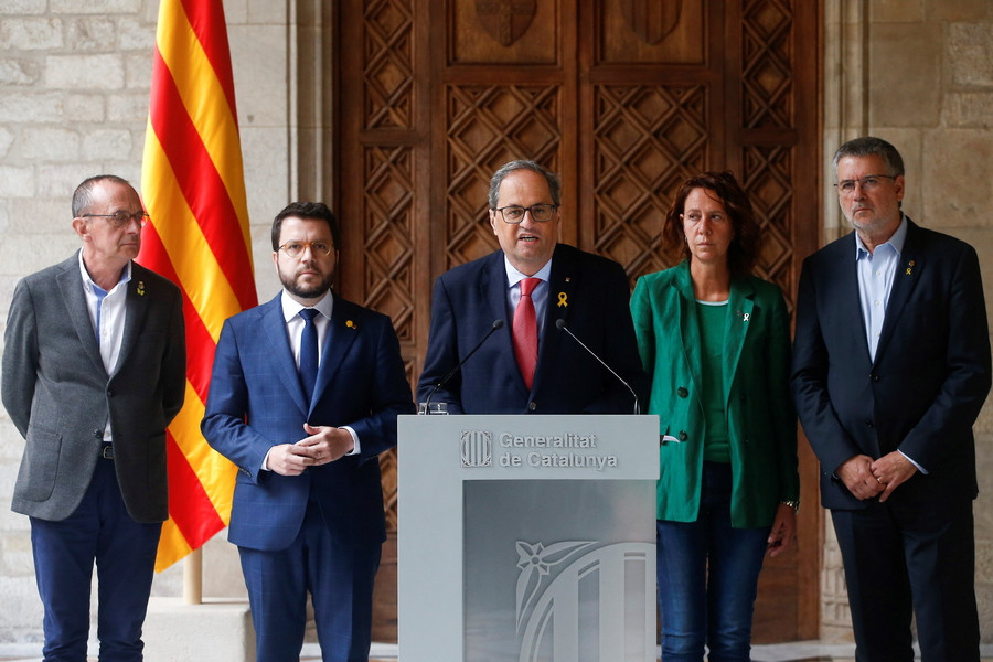 Συνομιλίες με τη Μαδρίτη ζητά ο ηγέτης της Καταλονίας
