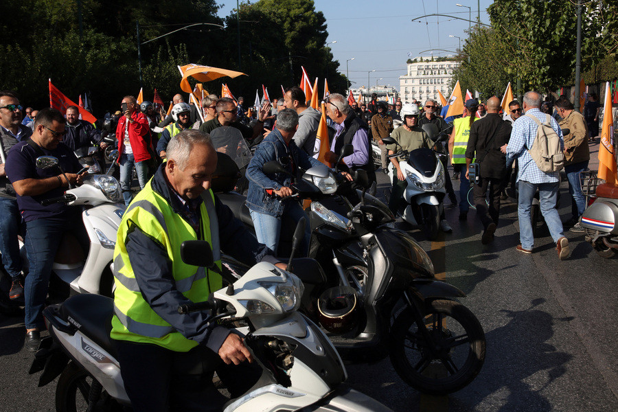 Κορυφώνονται οι κινητοποιήσεις της ΠΟΕ – ΟΤΑ – Μηχανοκίνητη πορεία στο κέντρο της Αθήνας