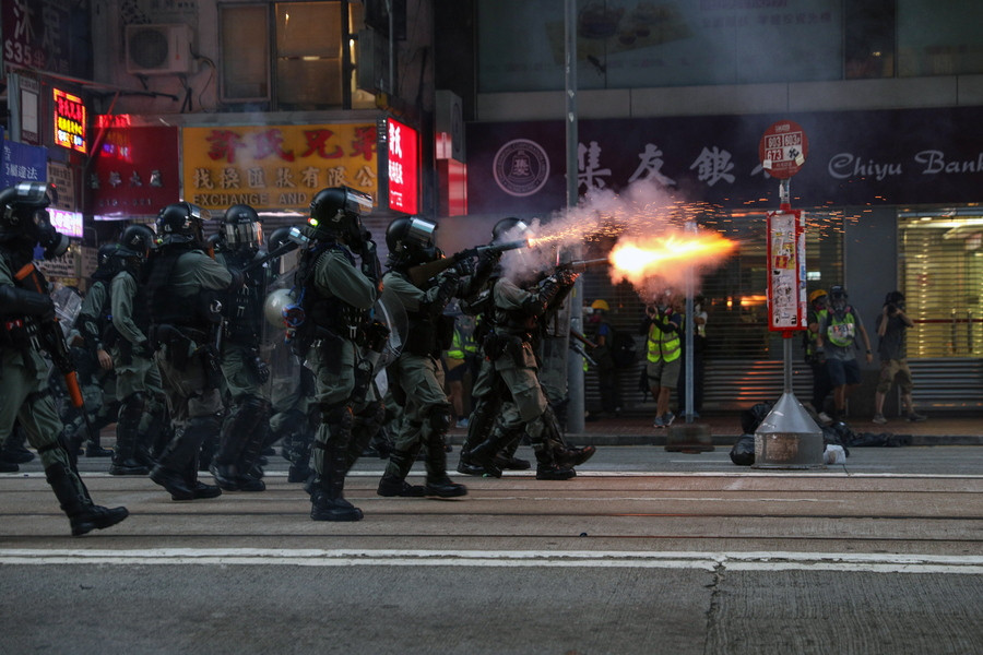Χονγκ Κονγκ: Δακρυγόνα σε αντικυβερνητική διαδήλωση