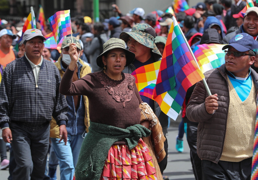 Βολιβία: Ένα ακόμα ρατσιστικό πραξικόπημα ενάντια στους ιθαγενείς λαούς της