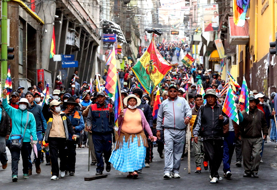 Βολιβία: «Τώρα ναι, εμφύλιος πόλεμος»
