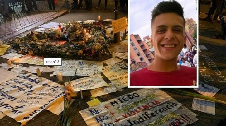 Νεκρός ο 18χρονος Ντίλαν Κρους, σύμβολο του κινήματος διαμαρτυρίας στην Κολομβία
