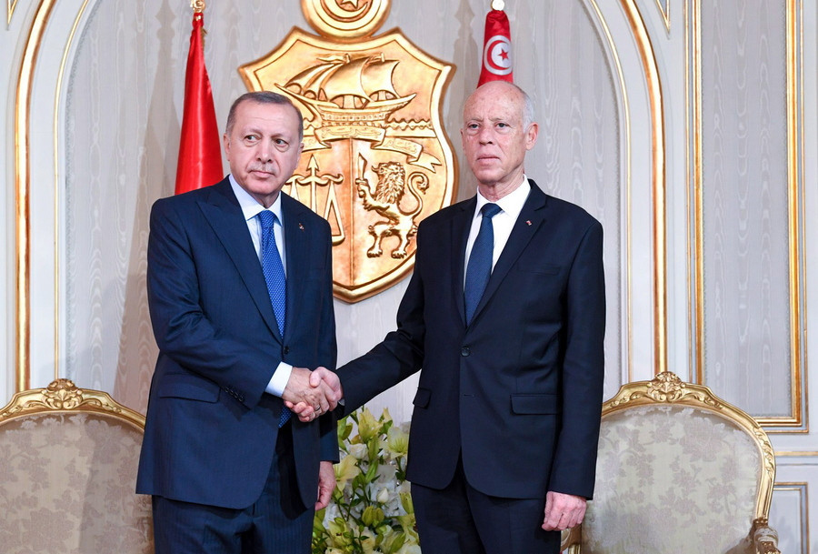 Λιμάνι για τον τουρκικό στόλο ζήτησε ο Ερντογάν στην Τυνησία