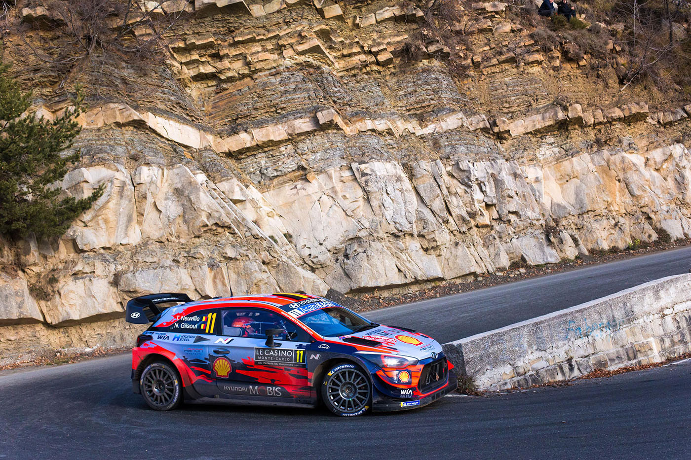 Πρωτιά για τη Hyundai στο Rallye Monte-Carlo