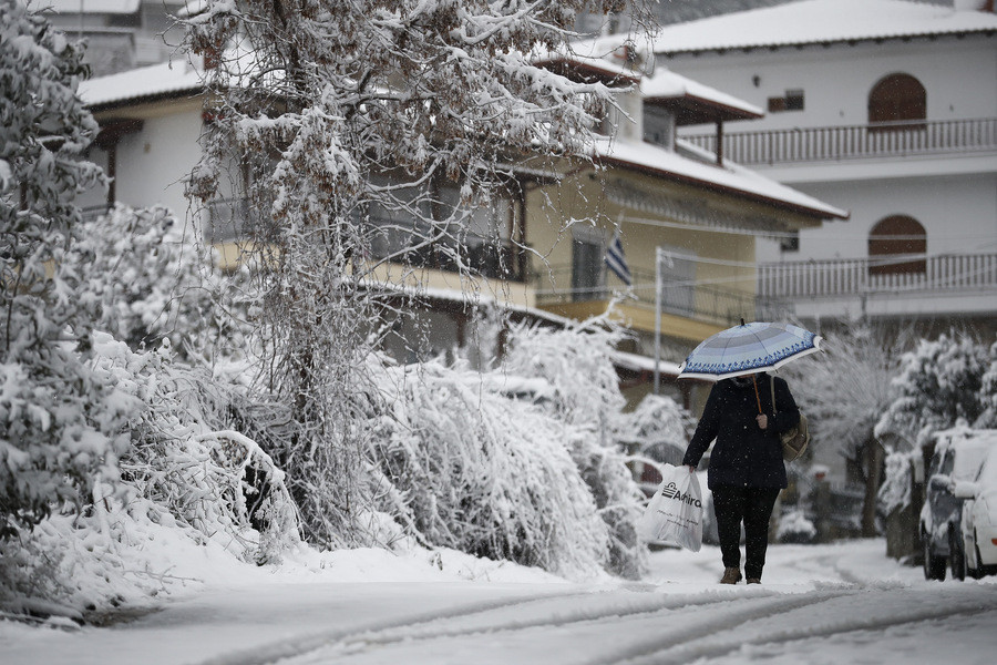 Πτώση μέχρι και 18 βαθμούς στη Βόρεια Ελλάδα