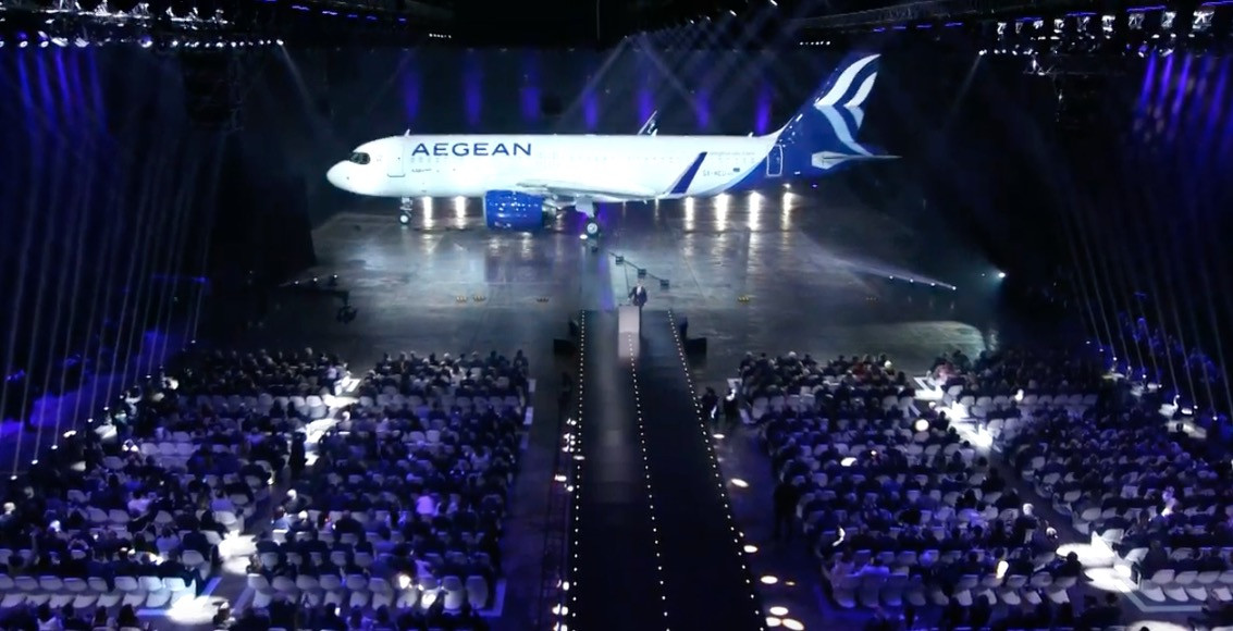Αυτά είναι τα νέα αεροπλάνα και το νέο σήμα της Aegean