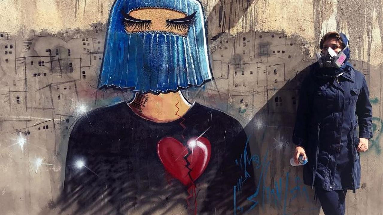 H πρώτη γυναίκα street artist στην Καμπούλ