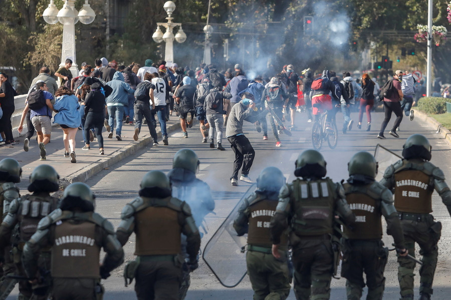 Χιλή: Νέες διαδηλώσεις και οδοφράγματα κατά του καθεστώτος Πινιέρα