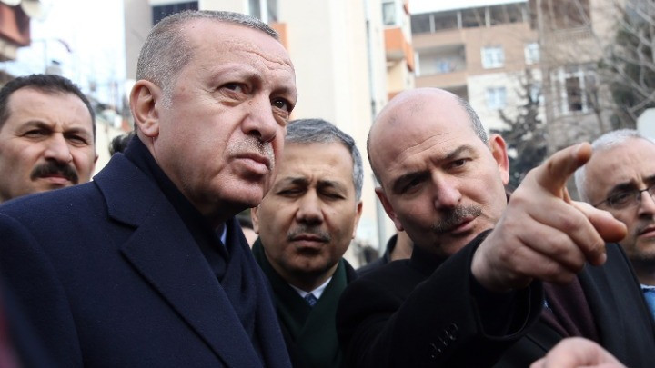 Ο Ερντογάν δεν αποδέχθηκε την παραίτηση του υπουργού Εσωτερικών