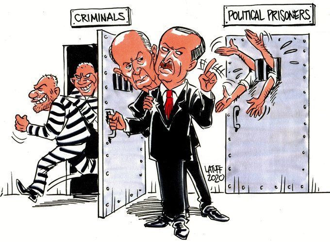 Αποφυλακίζει δεκάδες χιλιάδες έγκλειστους αλλά όχι τους πολιτικούς κρατούμενους ο Ερντογάν