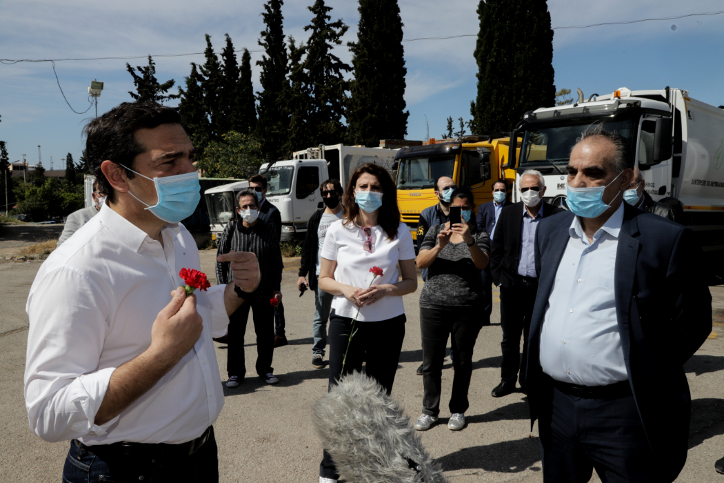 Στο Πέραμα την Πρωτομαγιά ο Αλ. Τσίπρας: Χρειάζεται ένα νέο κοινωνικό συμβόλαιο στήριξης της εργασίας [Βίντεο]