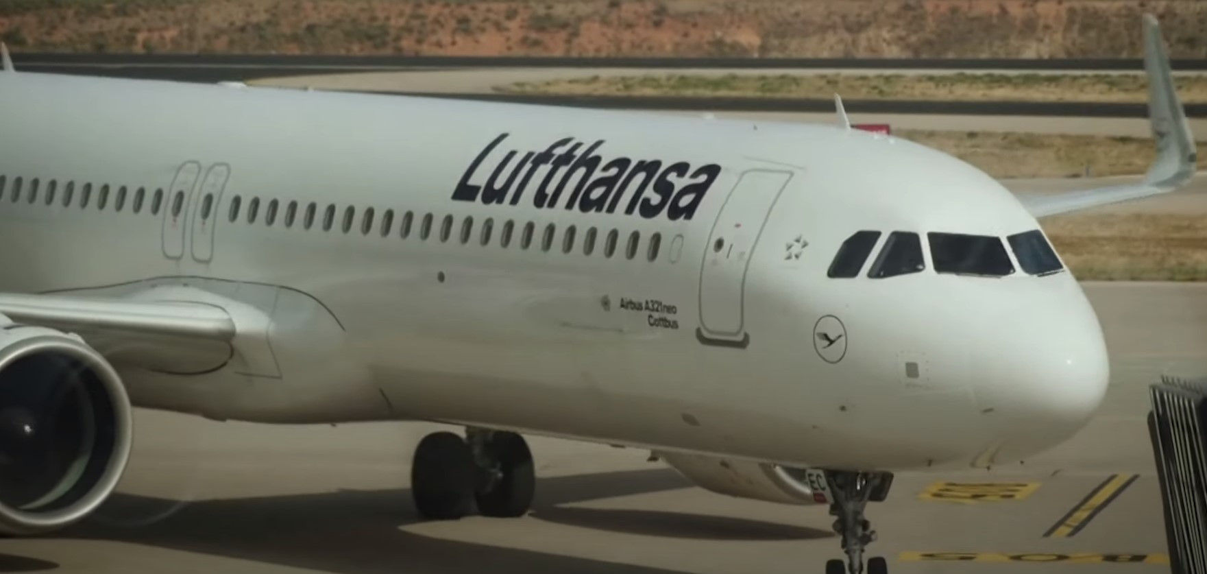Πρώτη προσγείωση της Lufthansa στο «Ελ. Βενιζέλος» [Βίντεο]