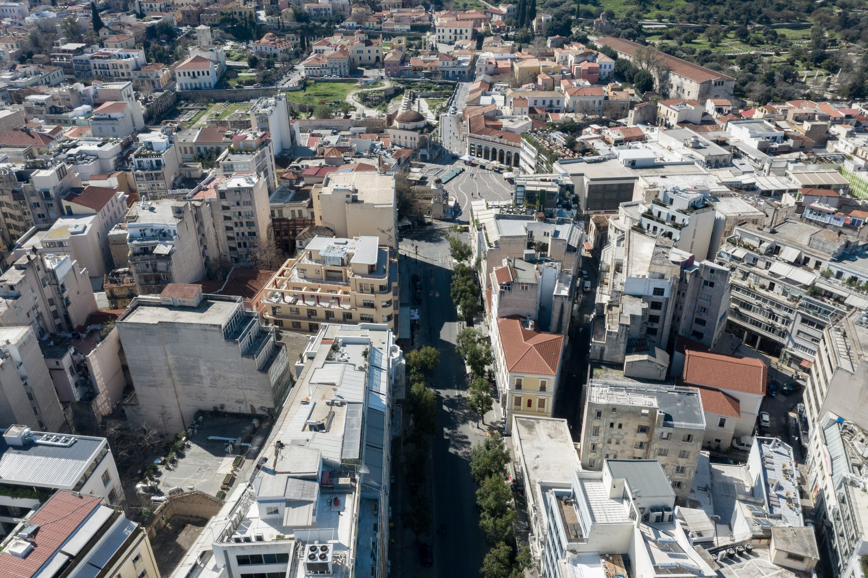 Κλείνει άμεσα για τα οχήματα το κέντρο της Αθήνας