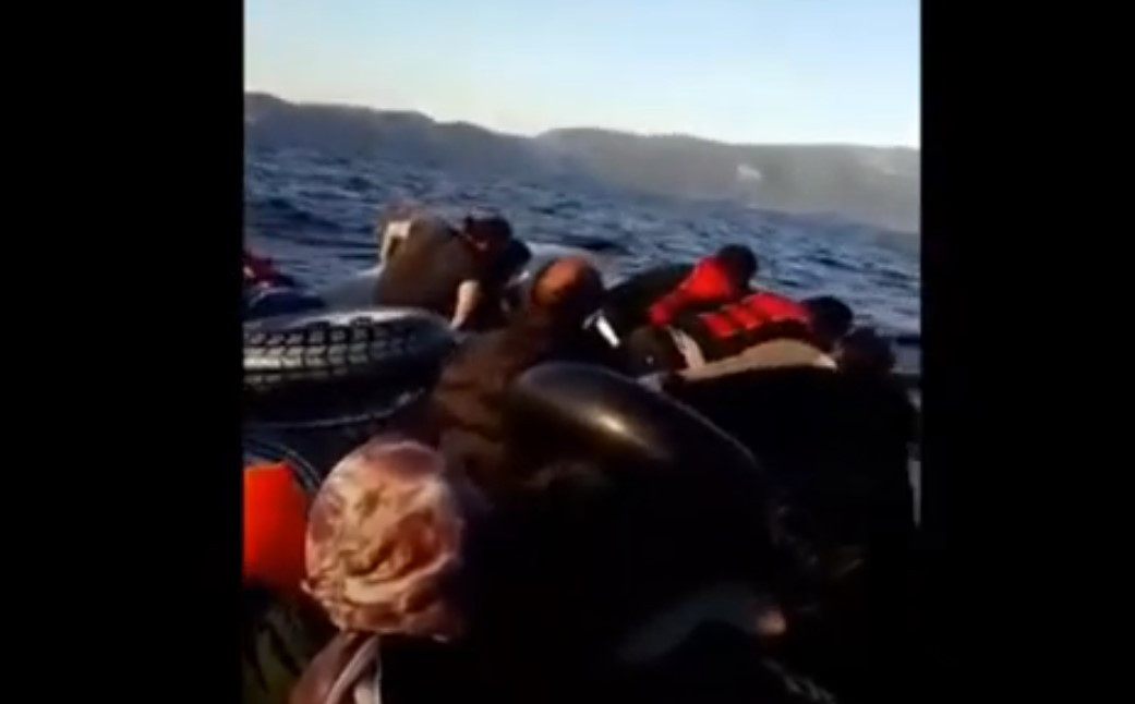 Νέο βίντεο παράνομων επαναπροωθήσεων προσφύγων