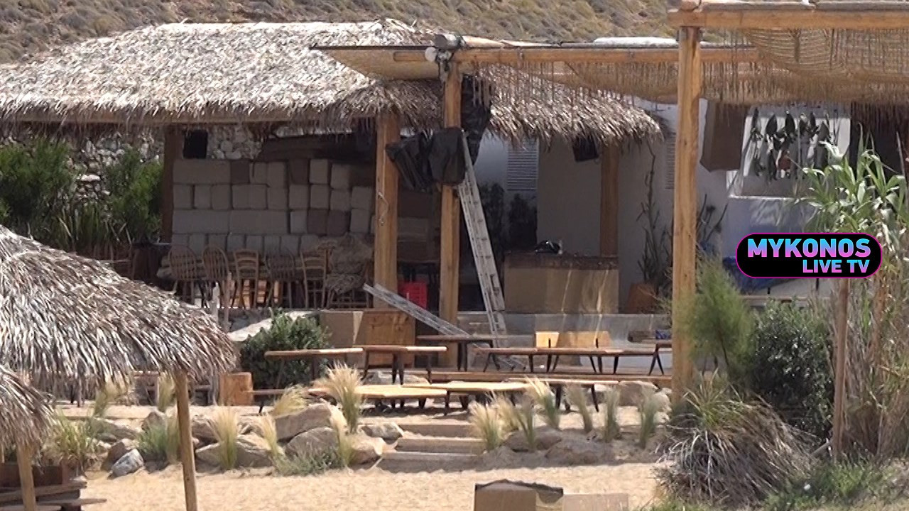 Σφραγίστηκε το beach bar Alemagu στη Μύκονο