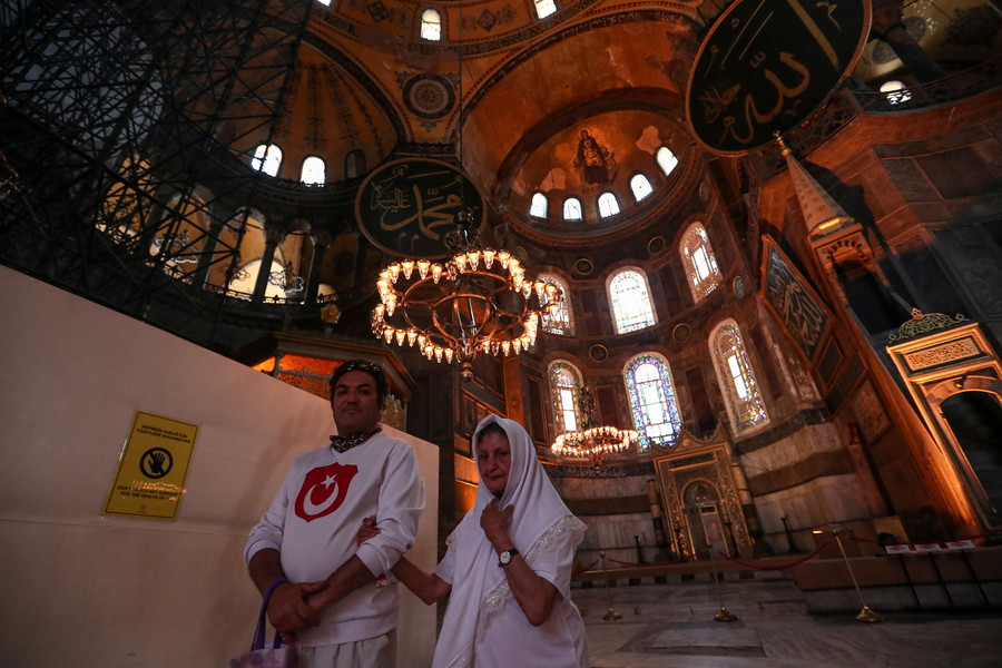 Τουρκία: Κυριαρχικό δικαίωμα η μετατροπή της Αγίας Σοφίας σε τζαμί