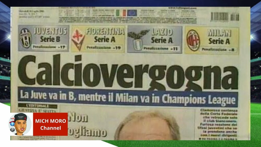 «Calciopoli»: τι έκανε η Ιταλία για να προστατεύσει το ποδόσφαιρο της