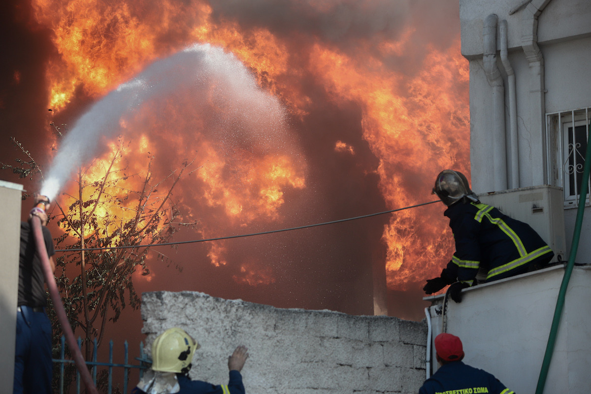 Νέα πυρκαγιά σε μονάδα ανακύκλωσης στη Θεσσαλονίκη