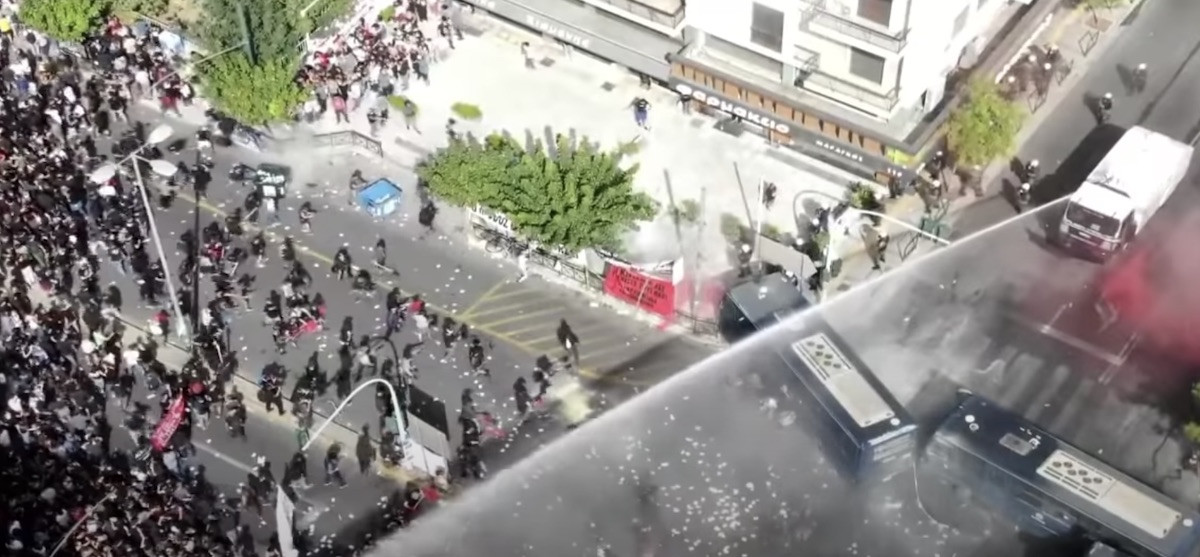 Και το drone της αστυνομίας εκθέτει το Χρυσοχοΐδη για την διάλυση της αντιφασιστικής