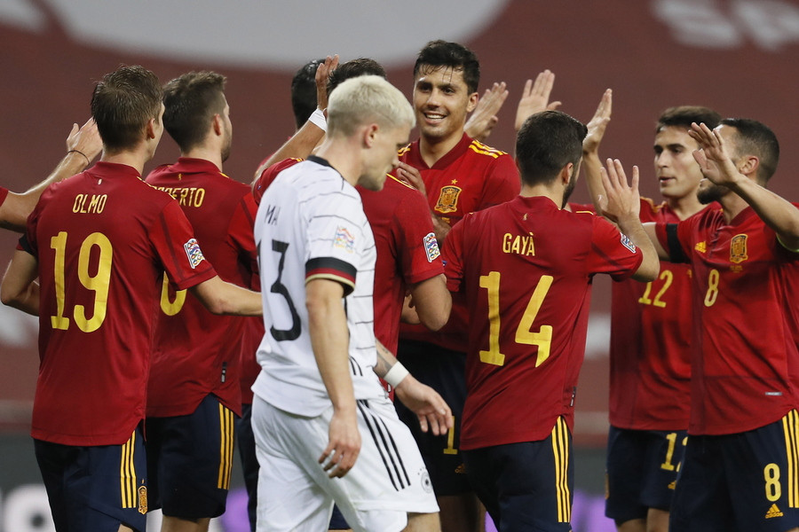 Nations League: Η Ισπανία διέσυρε την Γερμανία με 6-0!!!  [Όλα τα γκολ]