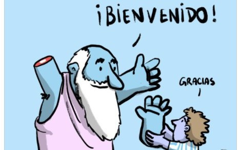 Απίστευτο σκίτσο της εφημερίδας Olé για Μαραντόνα: Επιστρέφει στον Θεό το… χέρι του