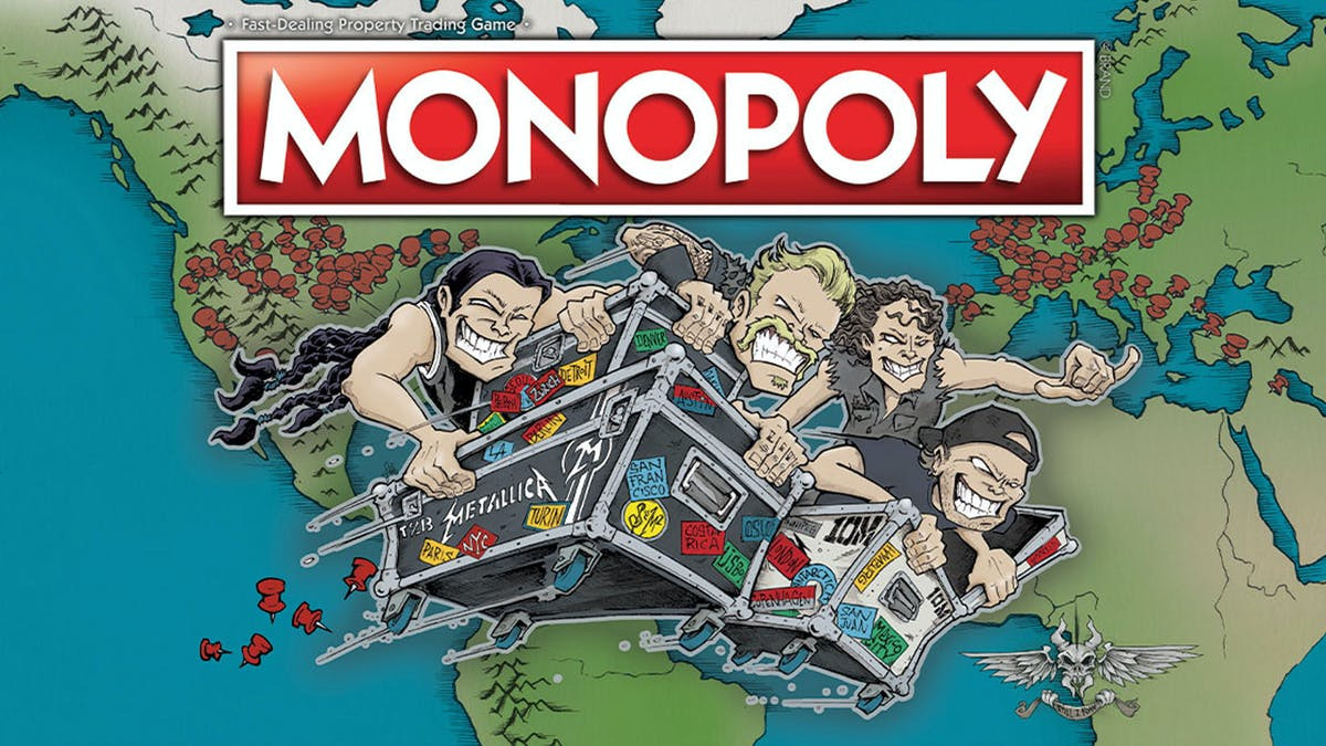 Η παγκόσμια περιοδεία των Metallica έγινε επιτραπέζιο της Monopoly