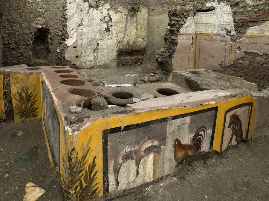 Πομπηία: Ανακαλύφθηκε αρχαίο «φαστ φουντ» ηλικίας 2.000 ετών [Φωτό