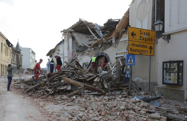 Κροατία: Νεκροί και τραυματίες από τον σεισμό των 6.4 ρίχτερ [Φωτό