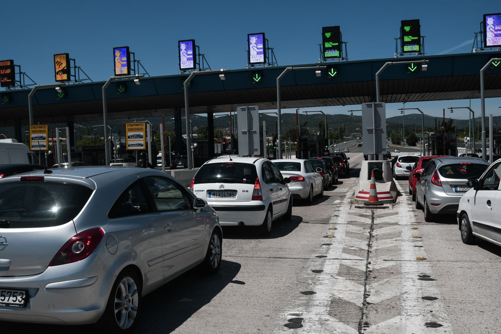 Οι νέες τιμές των διοδίων στους αυτοκινητόδρομους