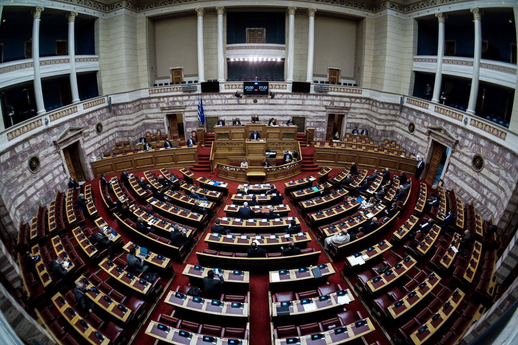 Συζήτηση για την πανδημία σε επίπεδο πολιτικών αρχηγών στη Βουλή στις 15 Ιανουαρίου