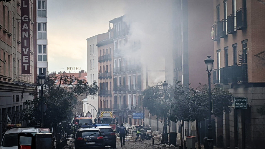 Μαδρίτη: Ισχυρή έκρηξη στο κέντρο της πόλης – Τουλάχιστον δύο νεκροί