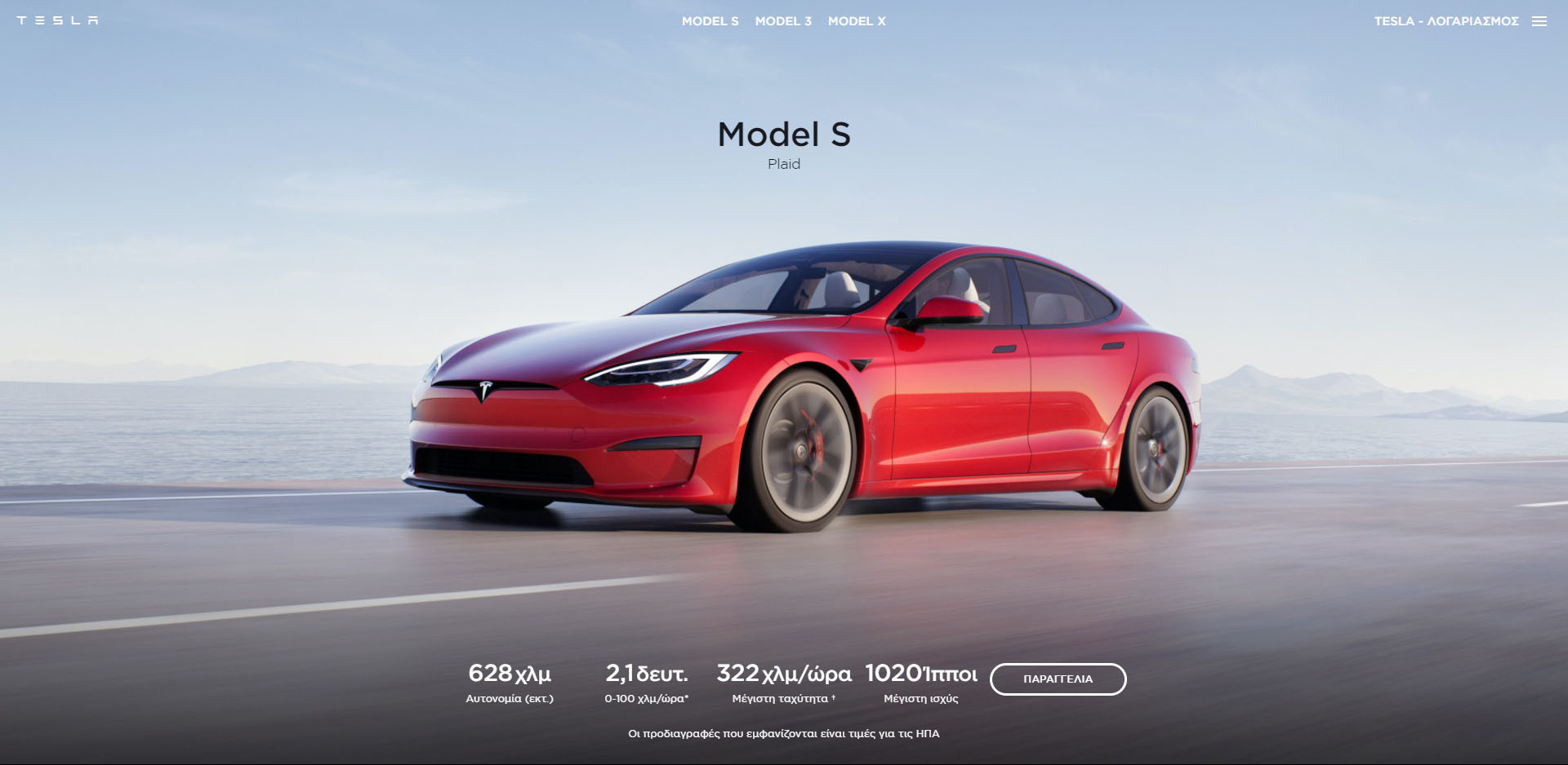 Το ισχυρότερο ηλεκτρικό αυτοκίνητο “μαζικής” παραγωγής είναι Tesla