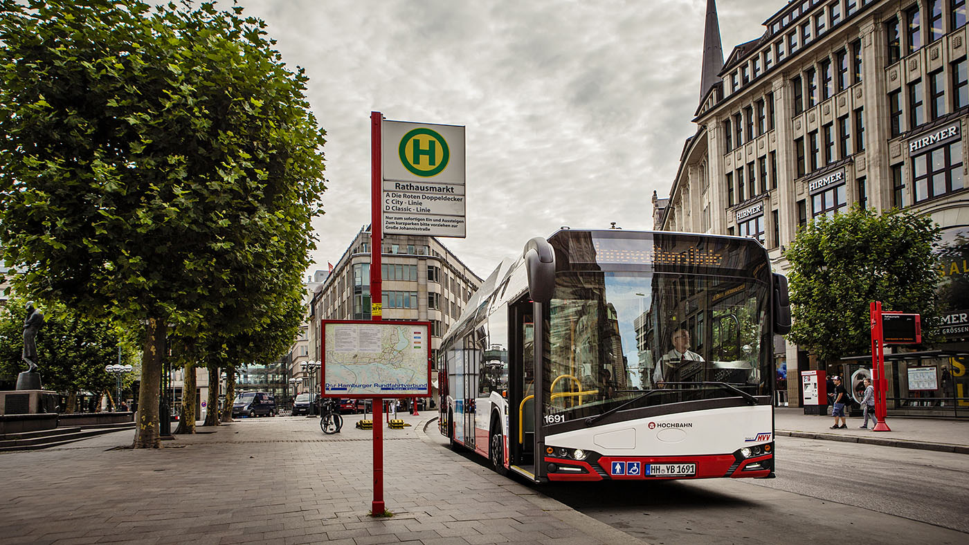 530 ηλεκτρικά λεωφορεία για το Αμβούργο