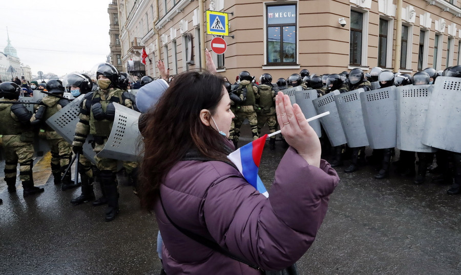 Η Ρωσία απέλασε τρεις Ευρωπαίους διπλωμάτες λόγω συμμετοχής στις διαδηλώσεις υπέρ Ναβάλνι