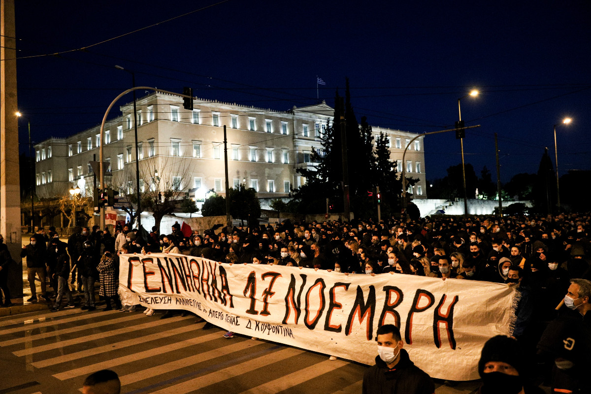 Νέα μεγάλη συγκέντρωση αλληλεγγύης για τον Κουφοντίνα στην Αθήνα