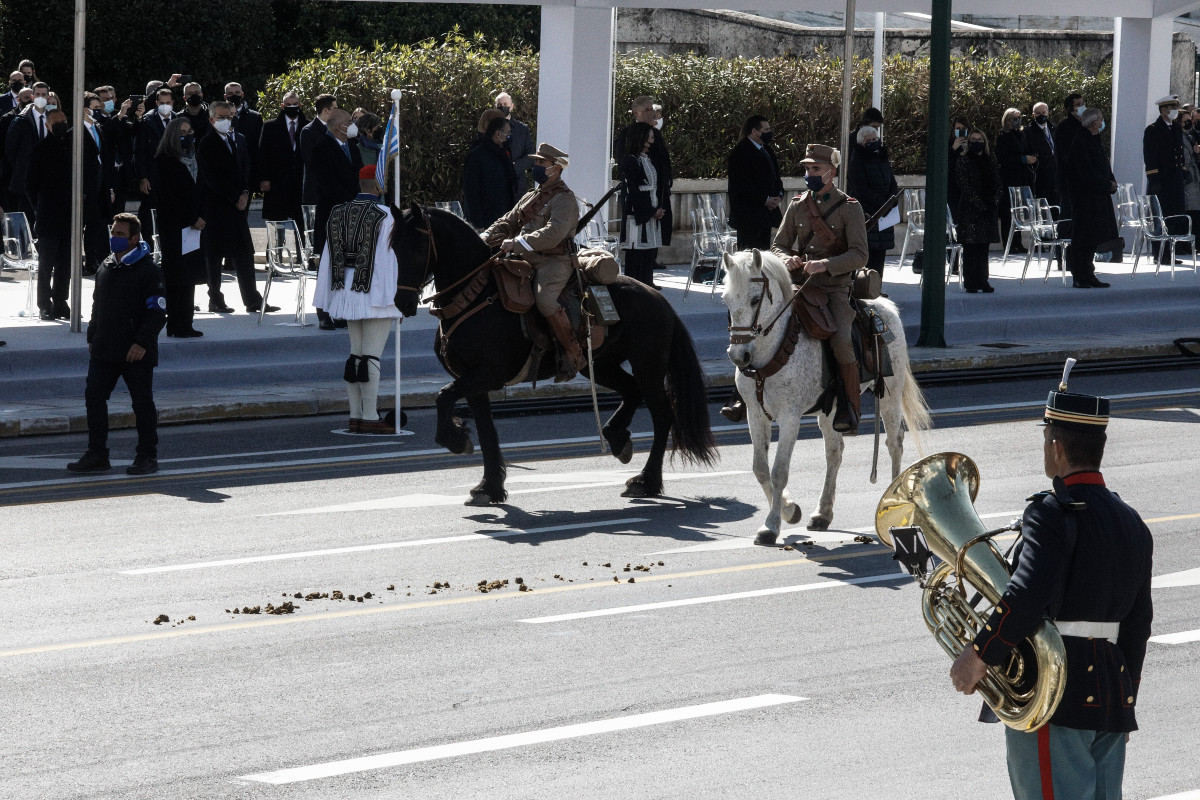 Viral το άλογο που αφόδευσε μπροστά στους επίσημους [Φωτογραφίες]