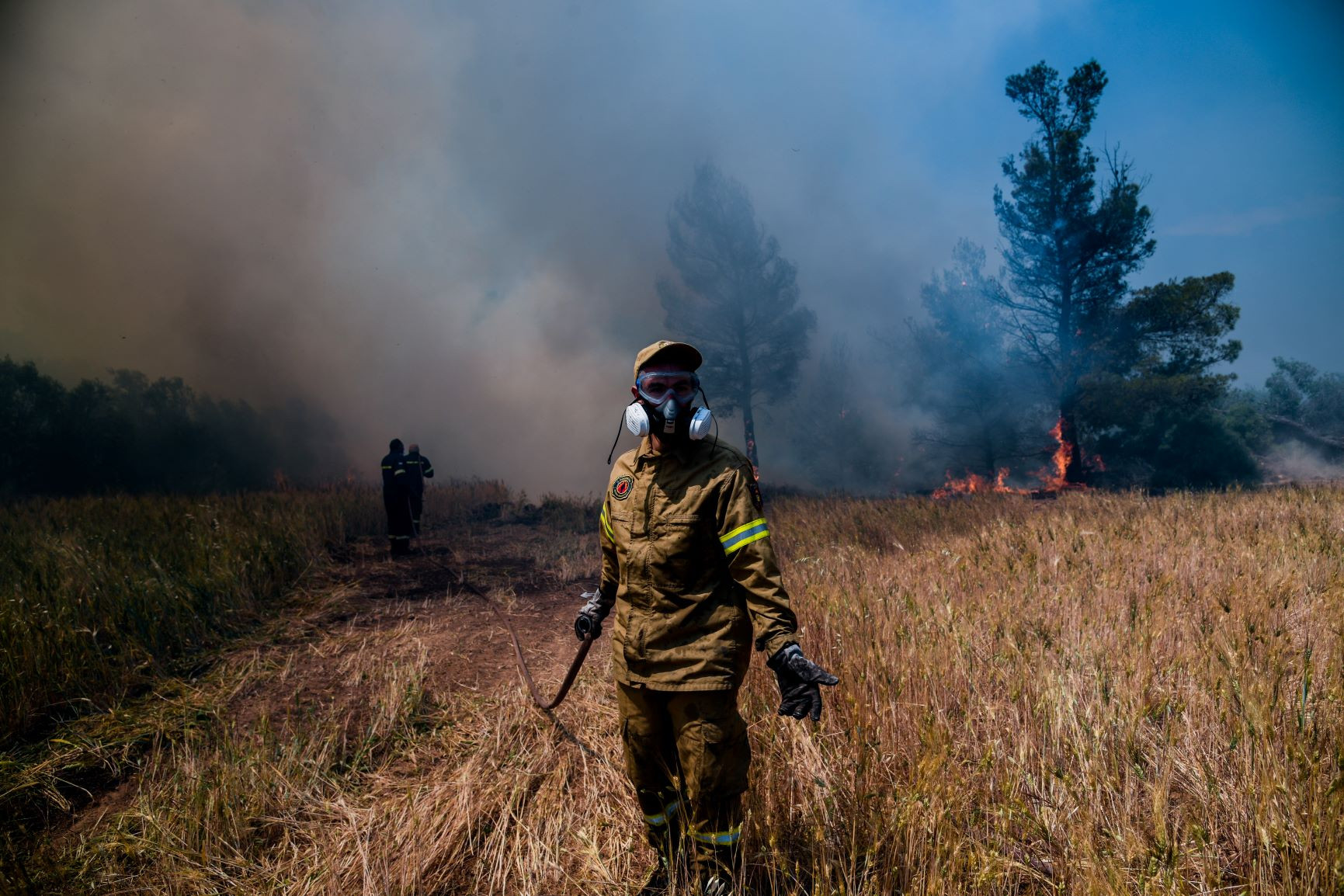 Φωτιά στα Γεράνεια Όρη: Στάχτη 65.000 στρέμματα και αναζωπυρώσεις