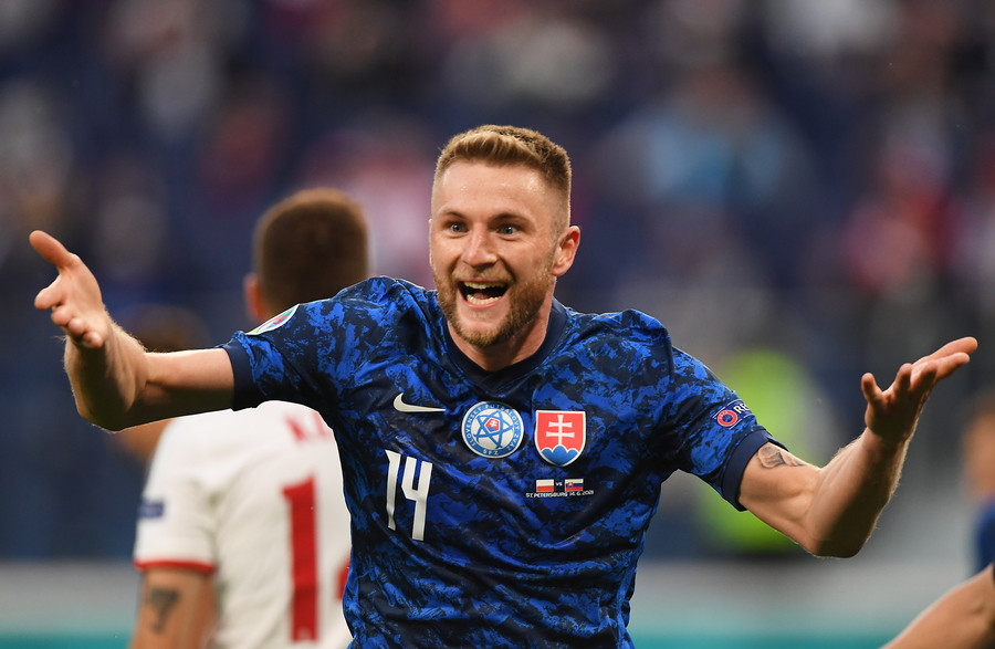Πολύτιμη νίκη της Σλοβακίας επί της Πολωνίας με 2-1 [Βίντεο]