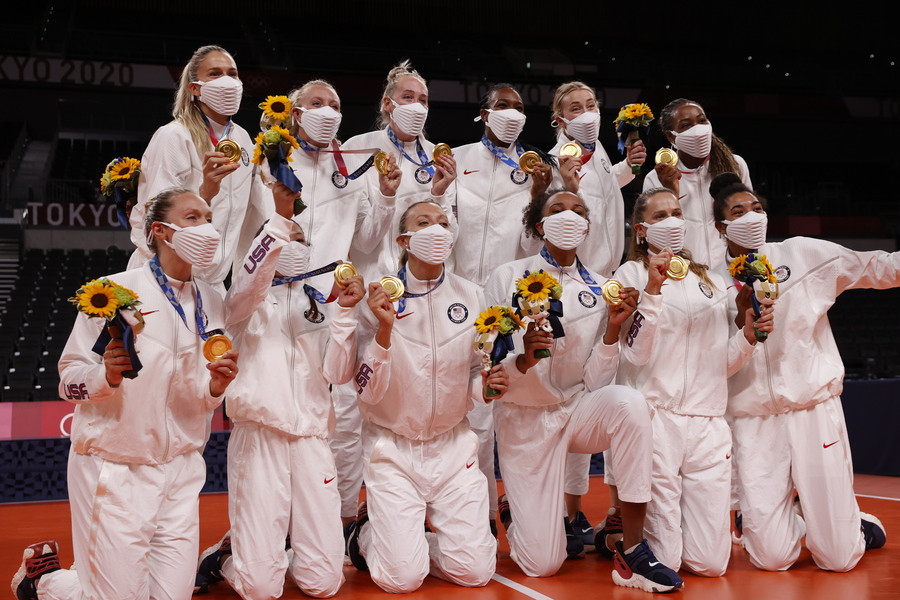 Ολυμπιακοί Αγώνες Τόκιο: χρυσό μετάλλιο για τις γυναίκες των ΗΠΑ στο βόλεϊ, 3-0 την Βραζιλία [Βίντεο]