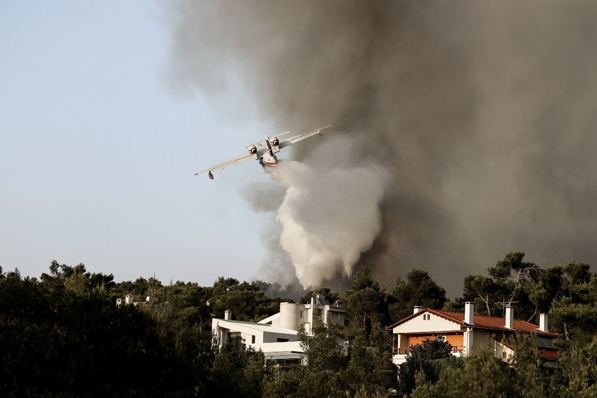 Κατέπεσε πυροσβεστικό αεροπλάνο στην Ζάκυνθο