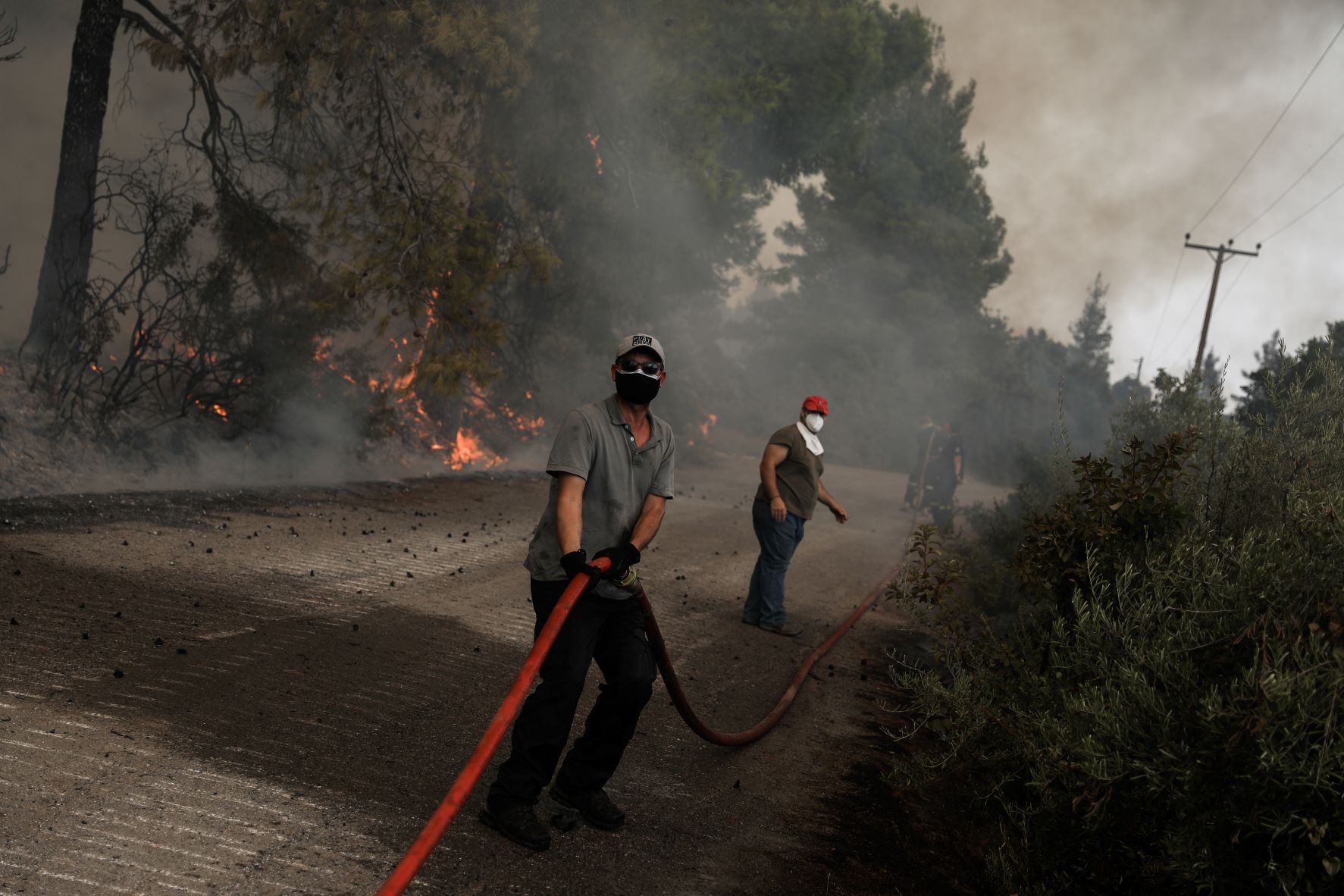 Οι πυρκαγιές στη χώρα: Εφιάλτης χωρίς τέλος σε Εύβοια και Αρκαδία