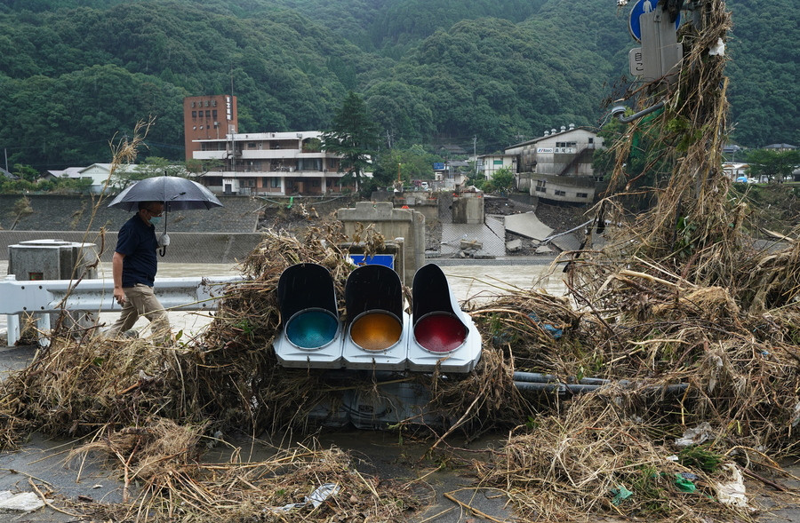 Ιαπωνία: Πλημμύρες και κατολισθήσεις έπειτα από καταρρακτώδεις βροχές