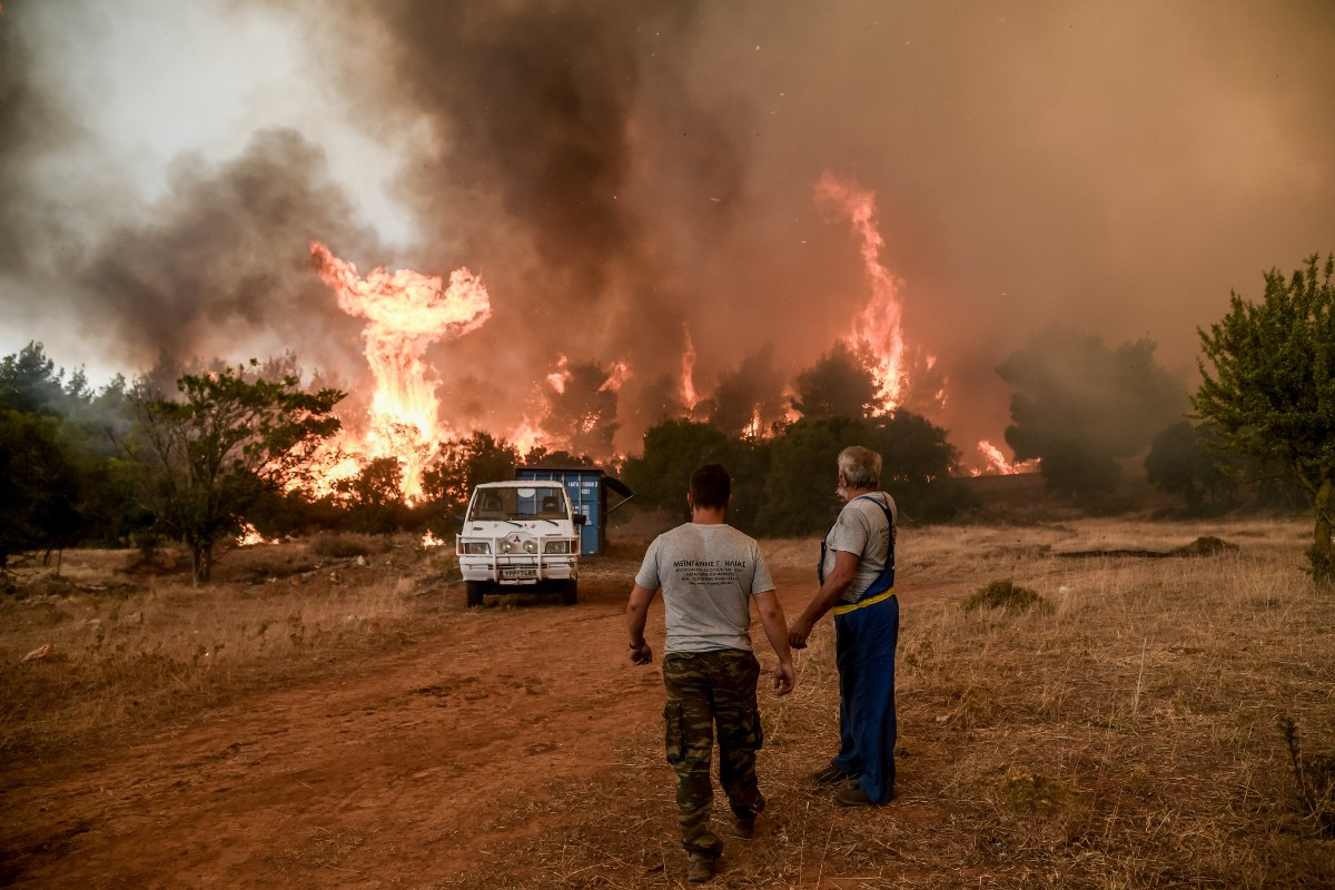Υπαρχηγός ε.α. Πυροσβεστικής: Η φωτιά στα Βίλια θα σβήσει στη θάλασσα