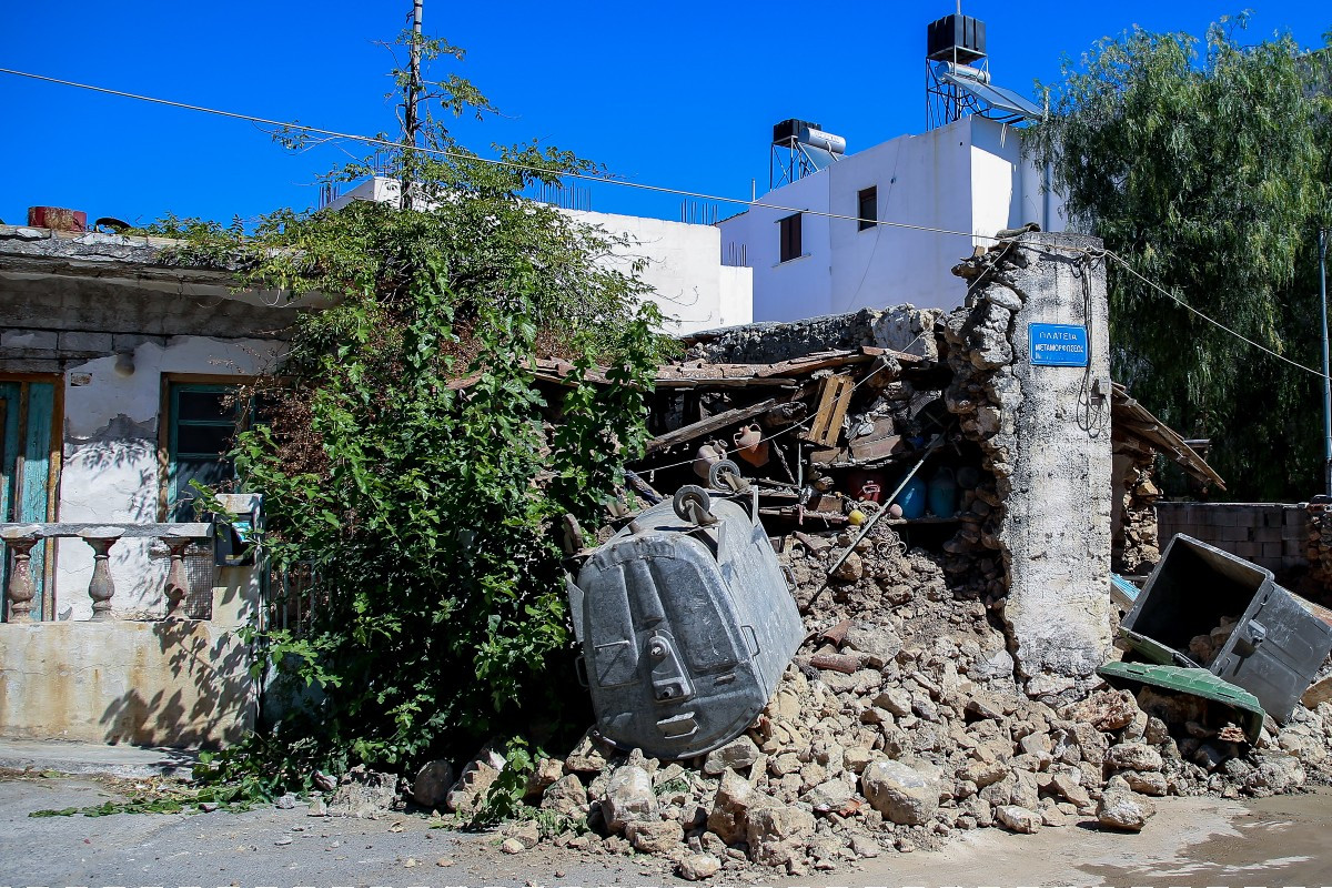 Βίντεο από τον σεισμό στο Αρκαλοχώρι Κρήτης