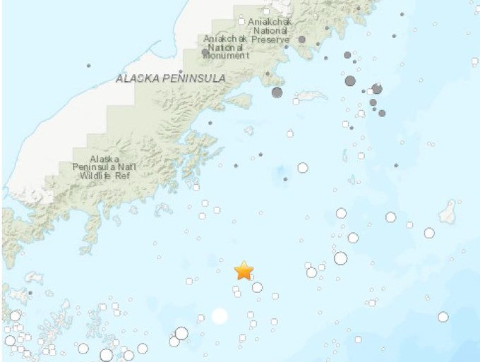 Ισχυρός σεισμός στην Αλάσκα