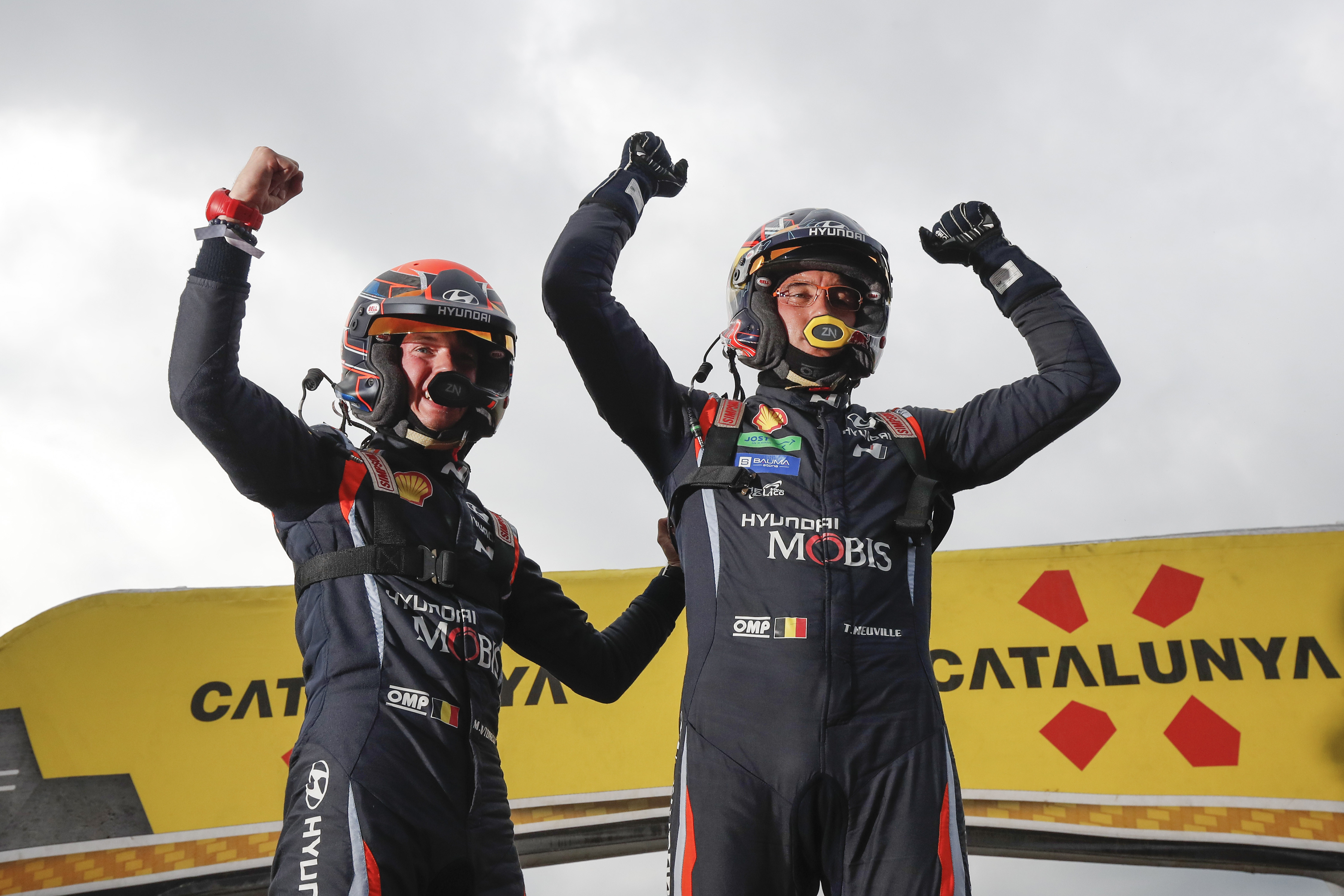 Hyundai: νίκη στο ράλι Ισπανίας, όπου η Hyundai Motorsport έκανε το 1-3