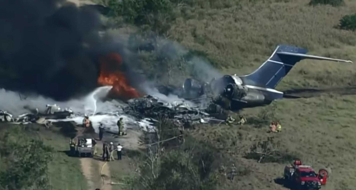 Τέξας: Συντριβή αεροσκάφους με 21 επιβαίνοντες – Όλοι σώθηκαν