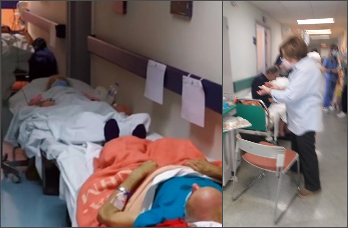 Χάνεται ο έλεγχος στα νοσοκομεία: Ράντζα και ουρές ασθενών [Βίντεο ντοκουμέντο]