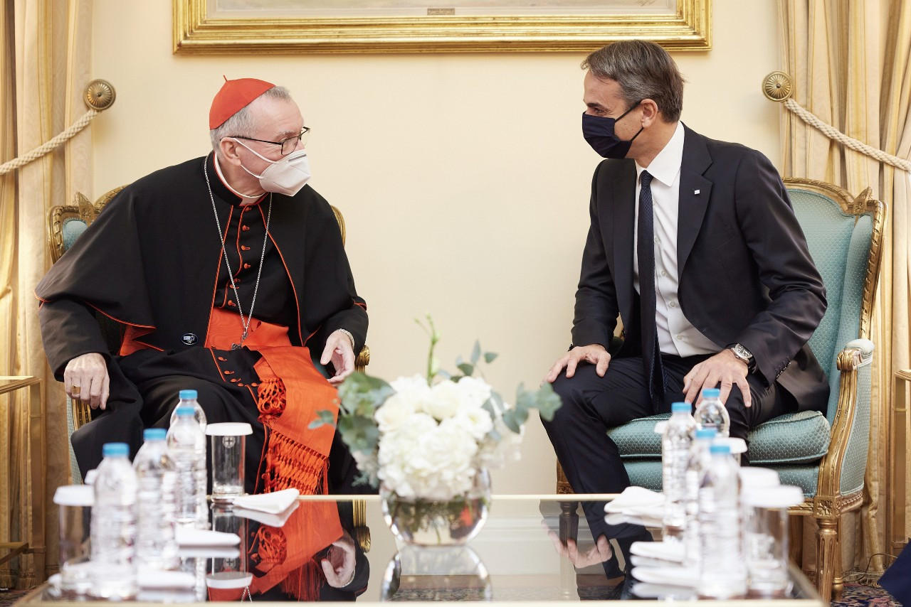 Μητσοτάκης σε πρωθυπουργό Βατικανού: «Καλές οι συνθήκες» στο Καρά Τεπέ